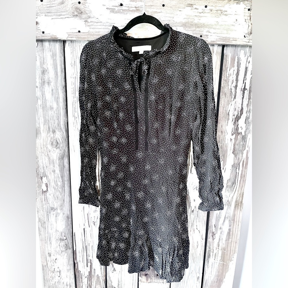 AT Loft size 4 black & white dress lined - Picture 1 of 5
